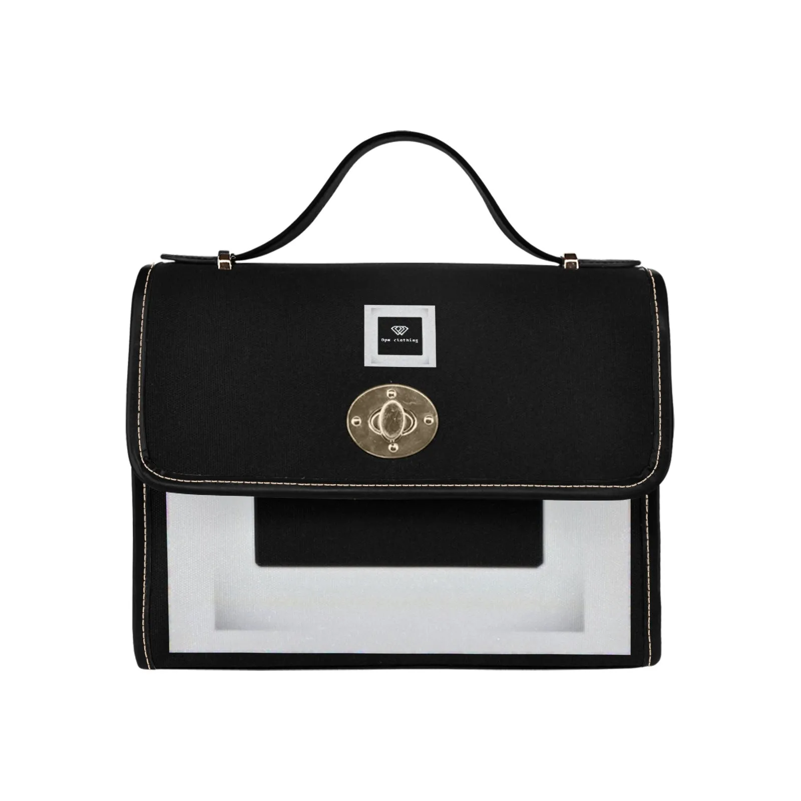 OPM BLACK INSIGNIA Lock bag (black shoulder strap, black edging)