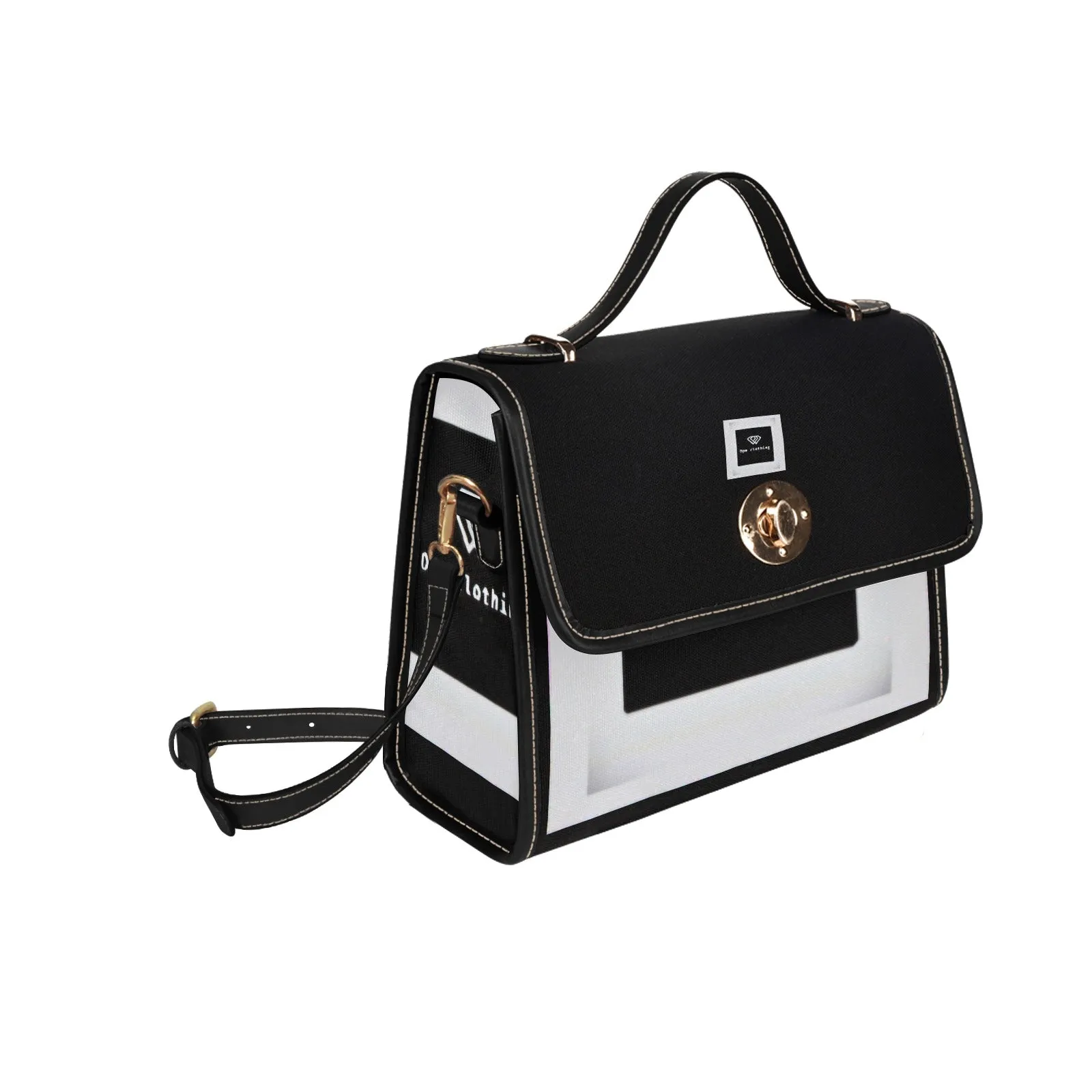 OPM BLACK INSIGNIA Lock bag (black shoulder strap, black edging)