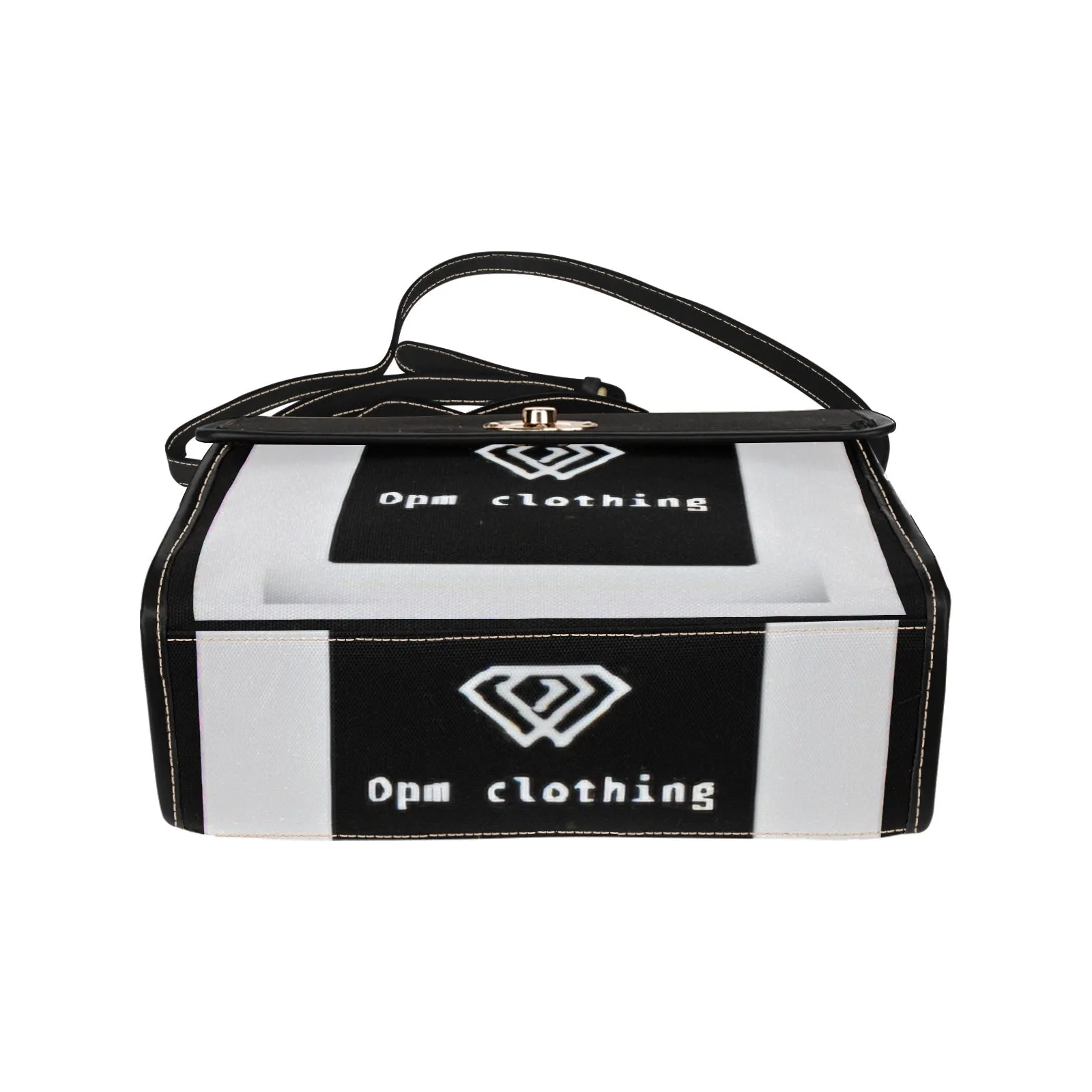 OPM BLACK INSIGNIA Lock bag (black shoulder strap, black edging)