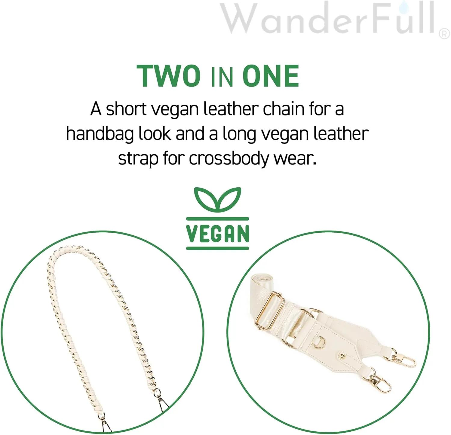 Original HydroBag | Oprah’s Favorite Things 2024 | Vegan Leather Water Bottle Holder w/Strap Bundle