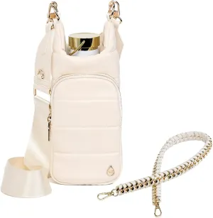 Original HydroBag | Oprah’s Favorite Things 2024 | Vegan Leather Water Bottle Holder w/Strap Bundle