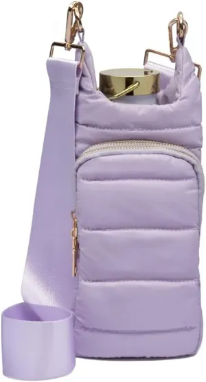 Original HydroBag | Quilted Water Bottle Holder with Strap | Tote Bottle Carrier Crossbody Bag with Pockets
