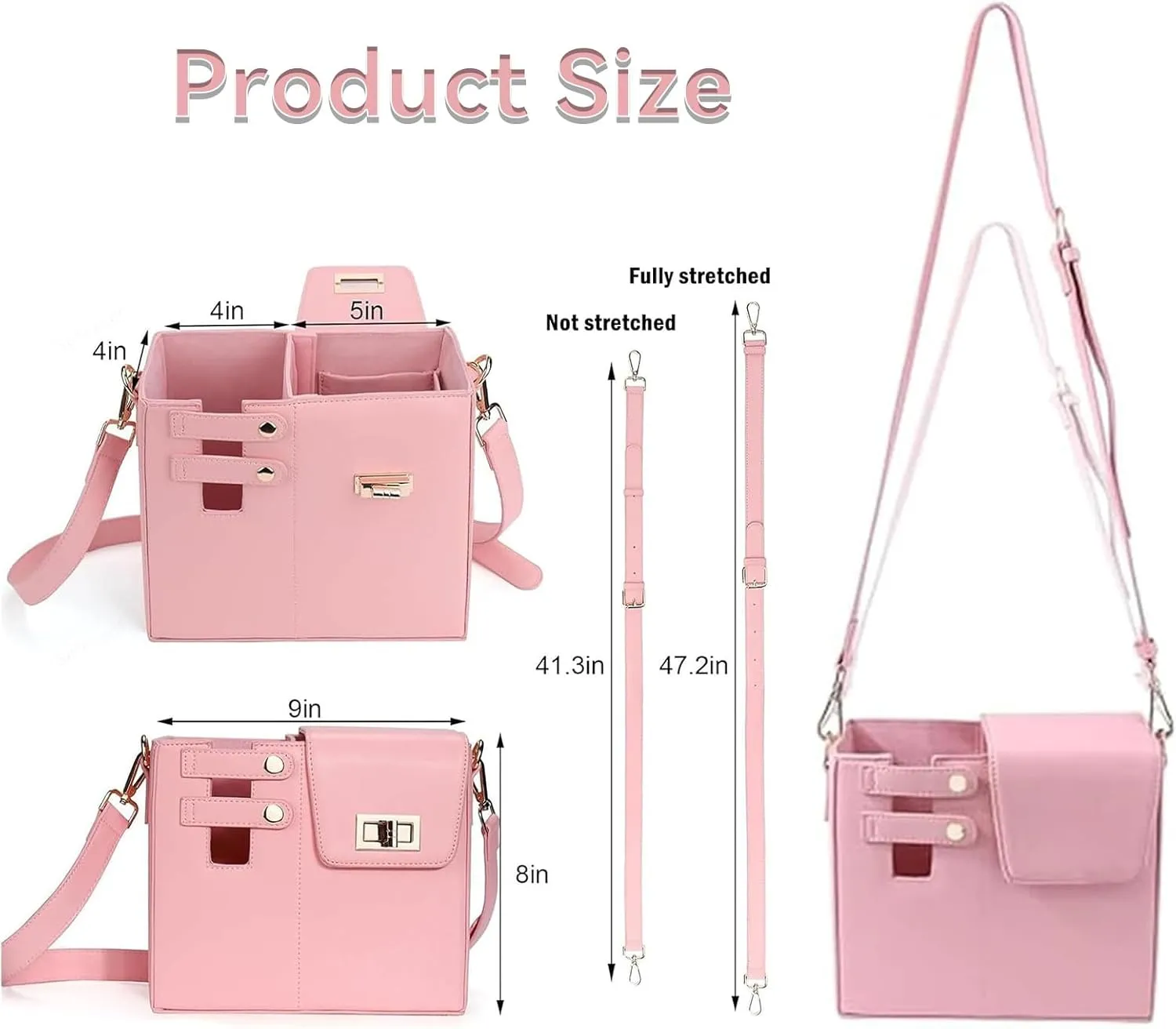 Outdoor Portable Crossbody Water Cup Storage Bag, Sling Bag With Water Bottle Holder Water, Suitable For Women'S Crossbody Bag With Sports Water Bottle Holder. (khaki)