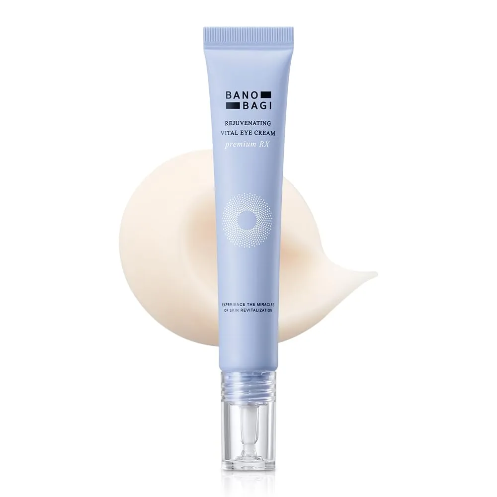 PDRN Eye Cream – Under Eye Cream for Puffiness and Bags, Korean Skin Care with Centella, Panthenol & b-PDRN | Firming & Hydrating, Fragrance-Free, 0.5 fl oz