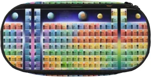 Periodic table of elements print Big Capacity Pencil Pen Case Pouch Bag Home College Office Organizer for Adults Studen