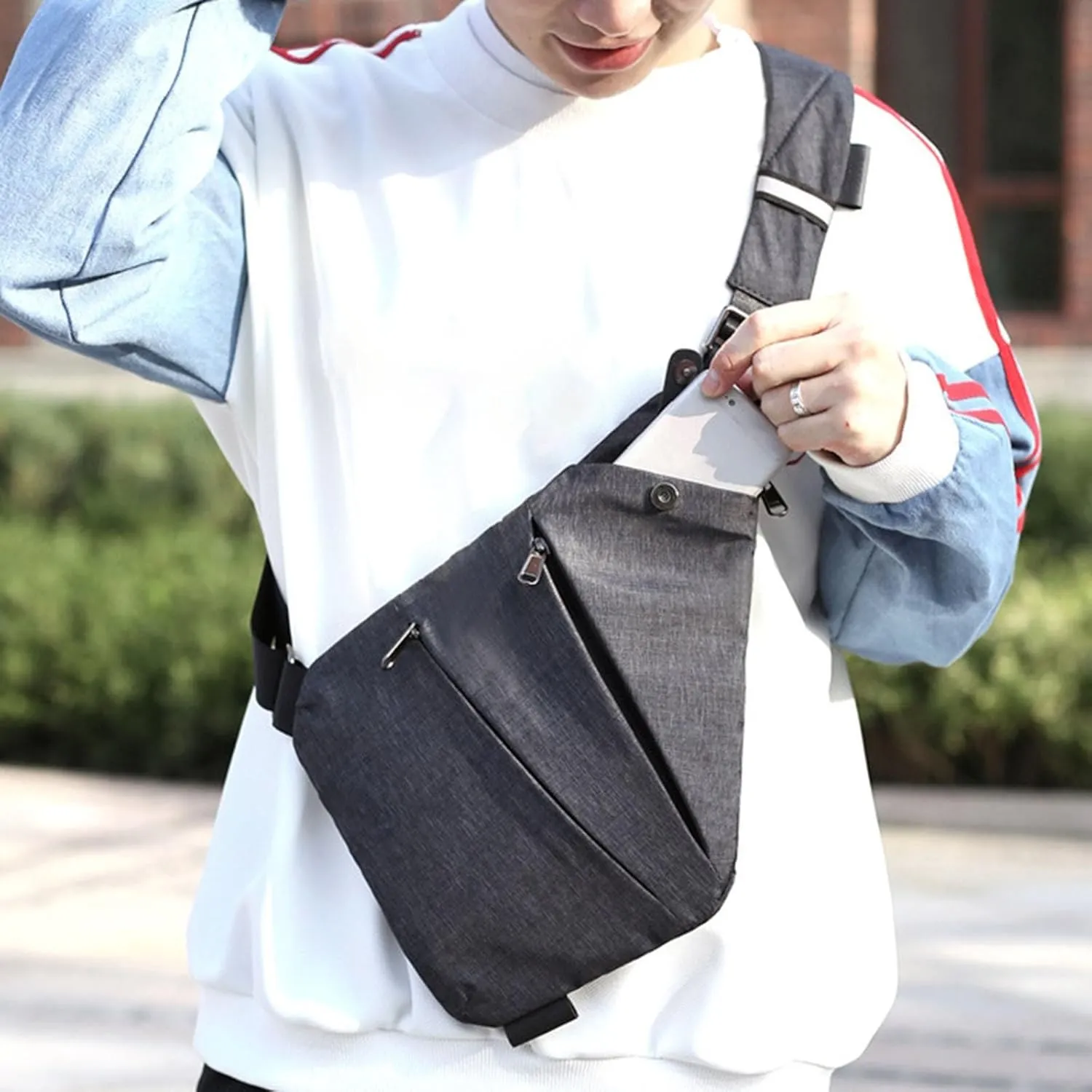Personal Pocket Bag For Travel Personal Pocket Bag for Men Personal Flex Bag New Sash Bag Left Cute Shoulder Bag