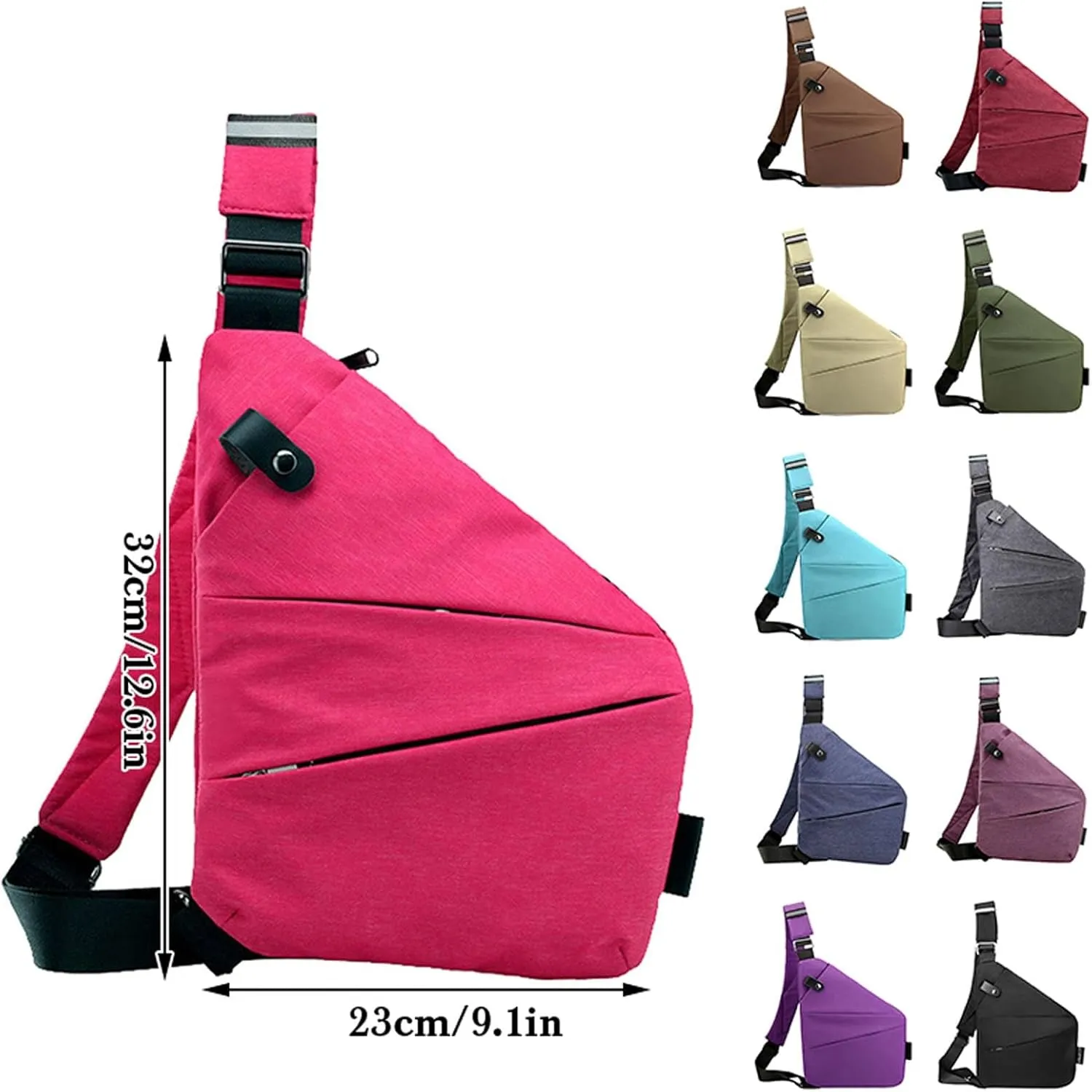 Personal Pocket Bag For Travel Personal Pocket Bag for Men Personal Flex Bag New Sash Bag Left Cute Shoulder Bag