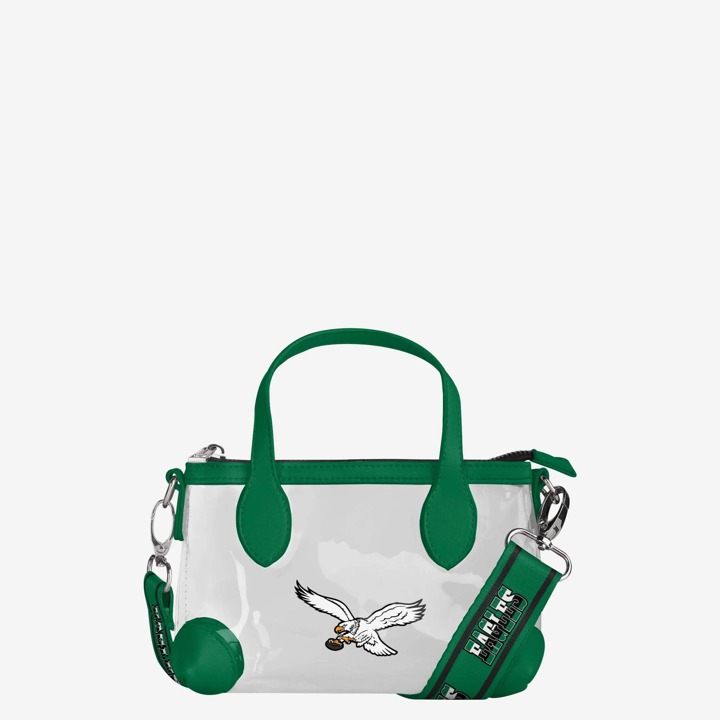 Philadelphia Eagles Retro Big Logo Clear Crossbody Mini Purse