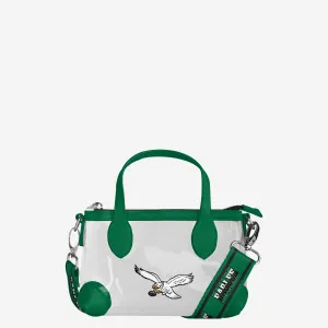 Philadelphia Eagles Retro Big Logo Clear Crossbody Mini Purse