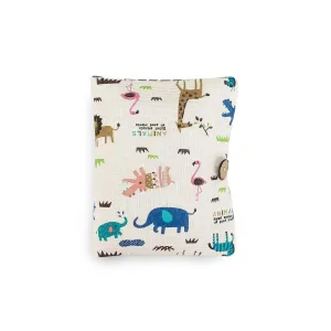 Portable Baby Wet Wipe Pouch,Travel Wet Wipes Dispenser Holder Nappy Pouch Wet Wipes Bag Container Organizer Reusable Baby Wipe Case Carrying Pouch(Animal)