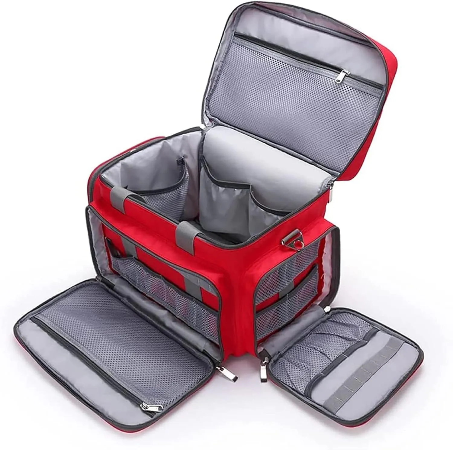 Portable First Aid Kit, Professional Medical Supplies Bag,Nurse Bag,for Car, Camping, Travel, Hiking, Sport, Home First Aid Essential Box Waterproof (Color : B)