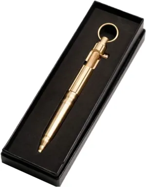 Practical Bolt Action Type Retro Ballpoint Pen Writing Tool Unique Design Gifts Crossbody Bag for Women Passport Wallet Travel Wallet Neck Wallet Passport Holders for Women Passport Holder