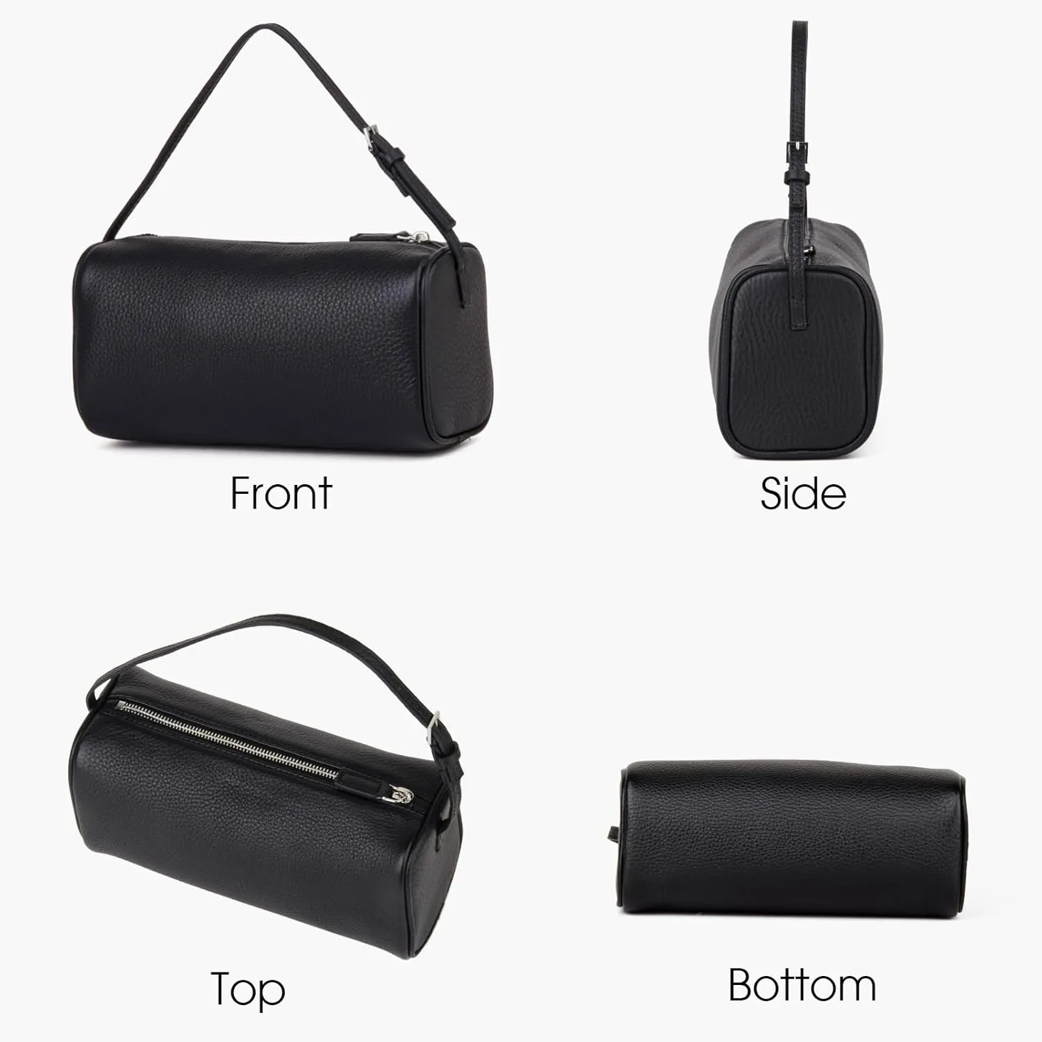Premium Full-Grained Leather Crossbody Purses for Women, Hobo Bags for Women Crossbody with Adjustable Strap