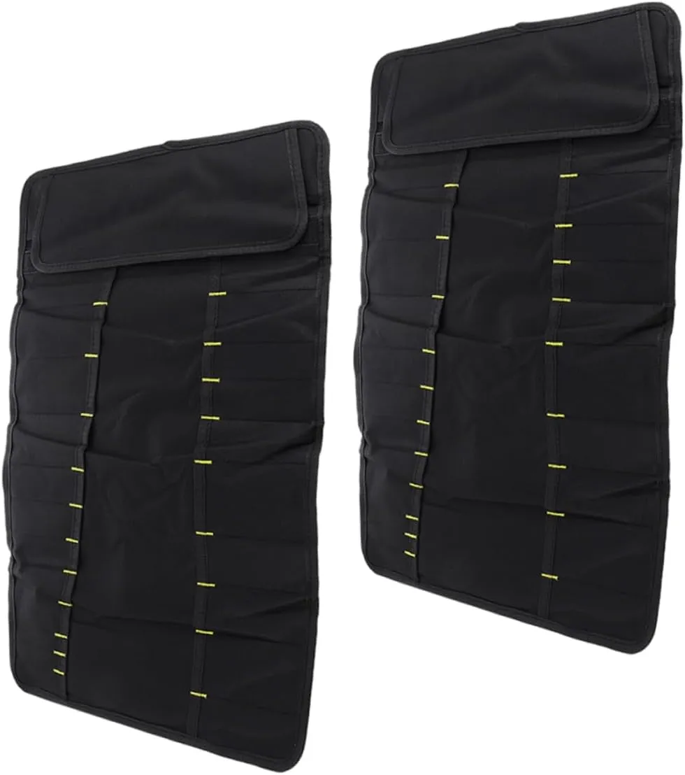 PRETYZOOM Cutter Roll Bag Multi-purpose Cutter Carrying Bag Cutlery Storage Case for Knives Portable Chef Tool Roll Bag Soft Lining