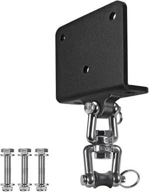 Punching Bag Hanger, Heavy Bag Hanger Wood Beam Hook, Sandbag Hanger, Boxing Bag Ceiling Mount for Gym Rings Hanging Chair