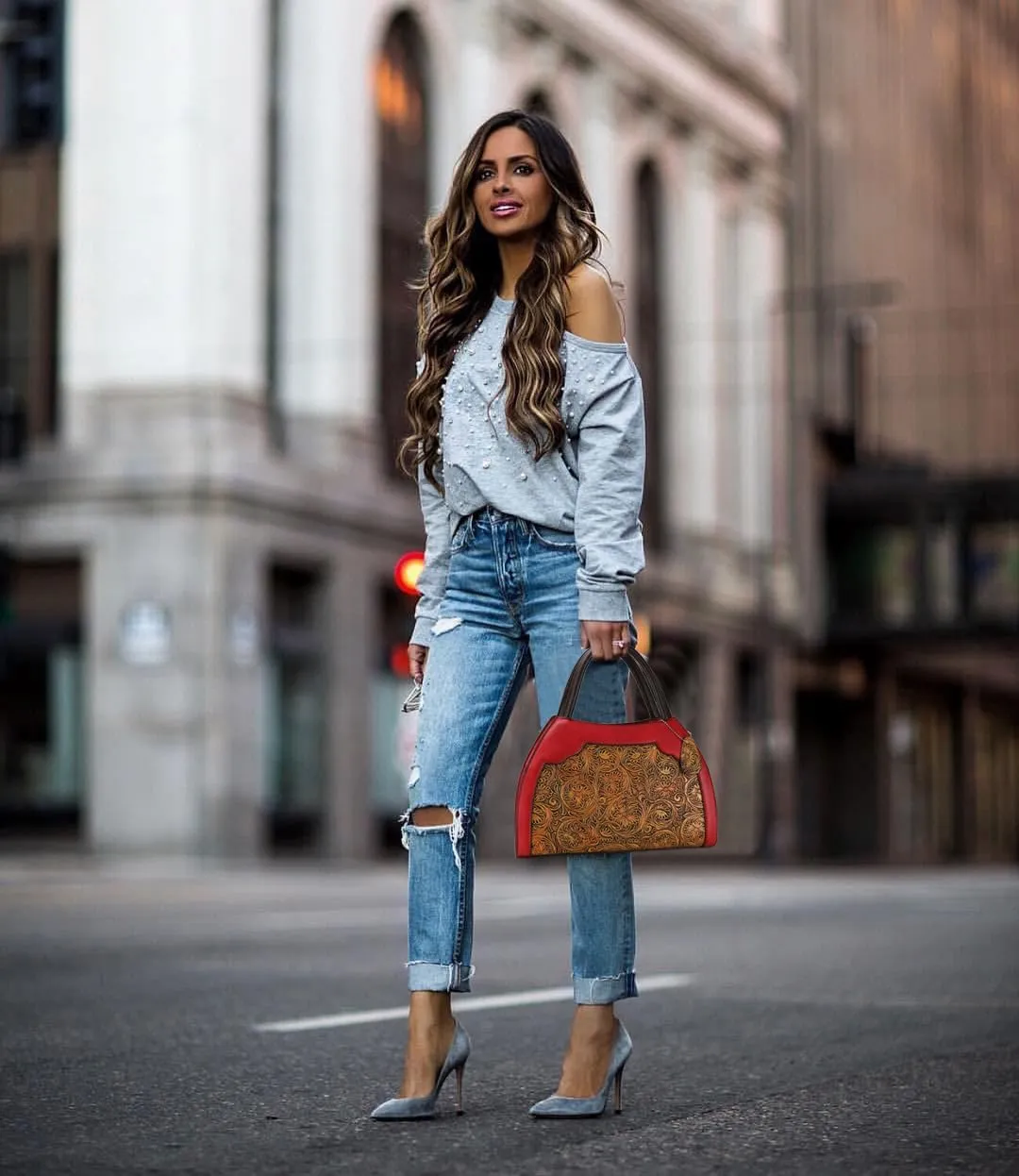 Purse and Handbags for Women Vegan Leather Shoulder Hand Bags Top Handle Satchel Crossbody Bag Vintage Embossing Pattern