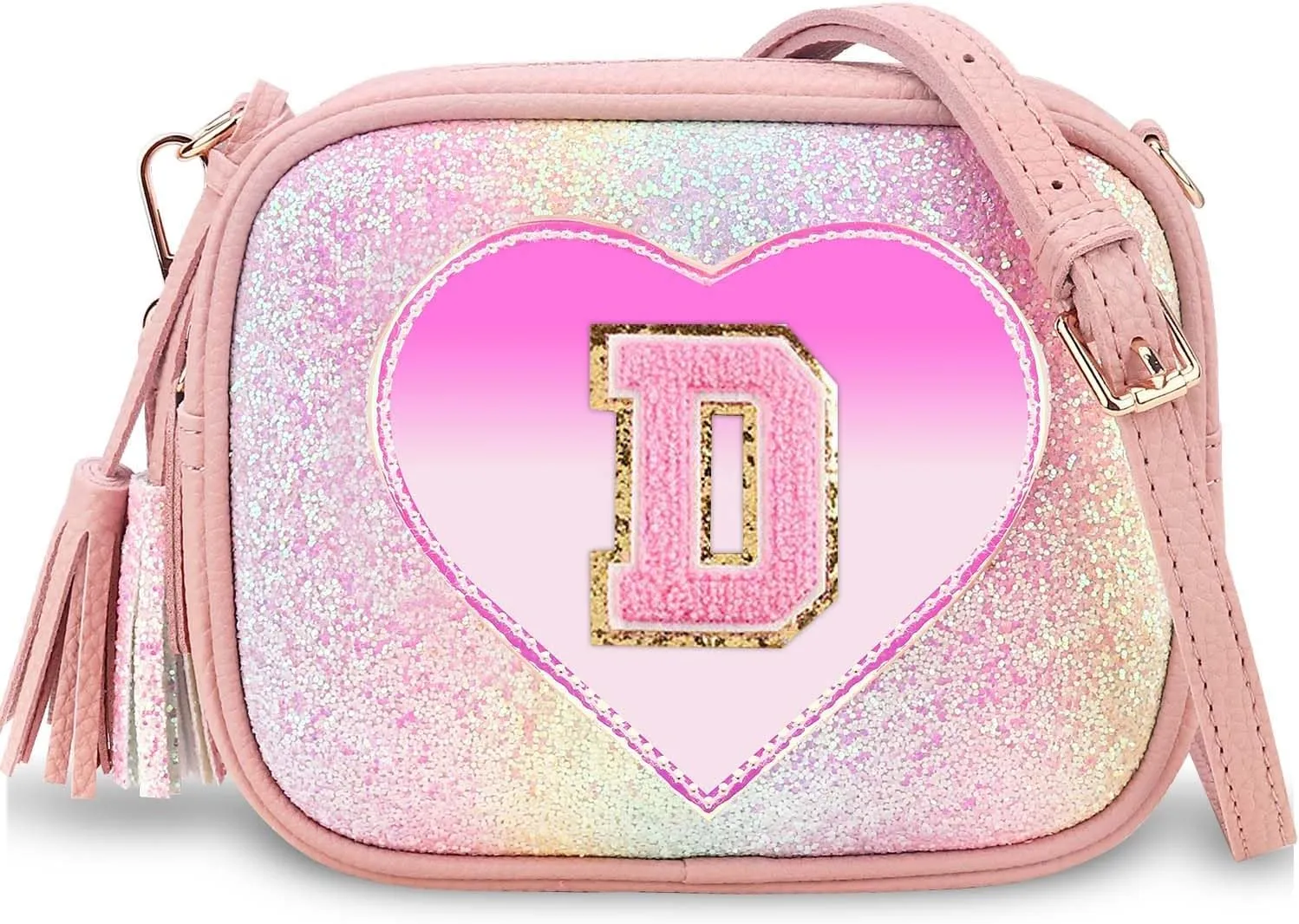 Purse Gifts for Little Girls - Kids Heart Purse Cute Crossbody Bag Teens Girls Wallet Birthday Gift