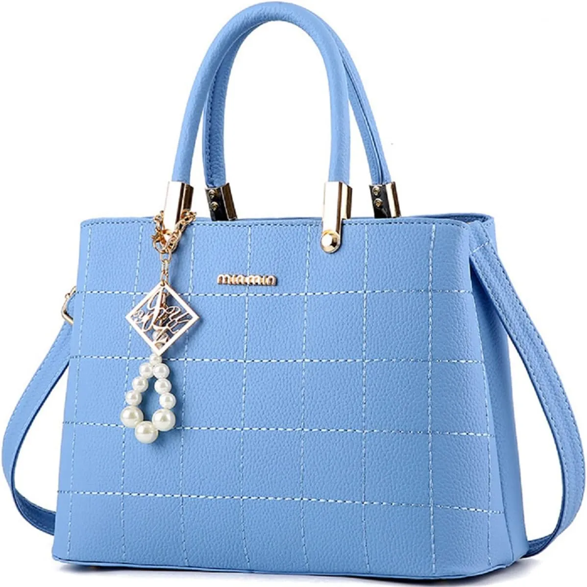 Purses and Handbags for Women PU Leather Top Handle Satchel Ladies Shoulder Tote Bags