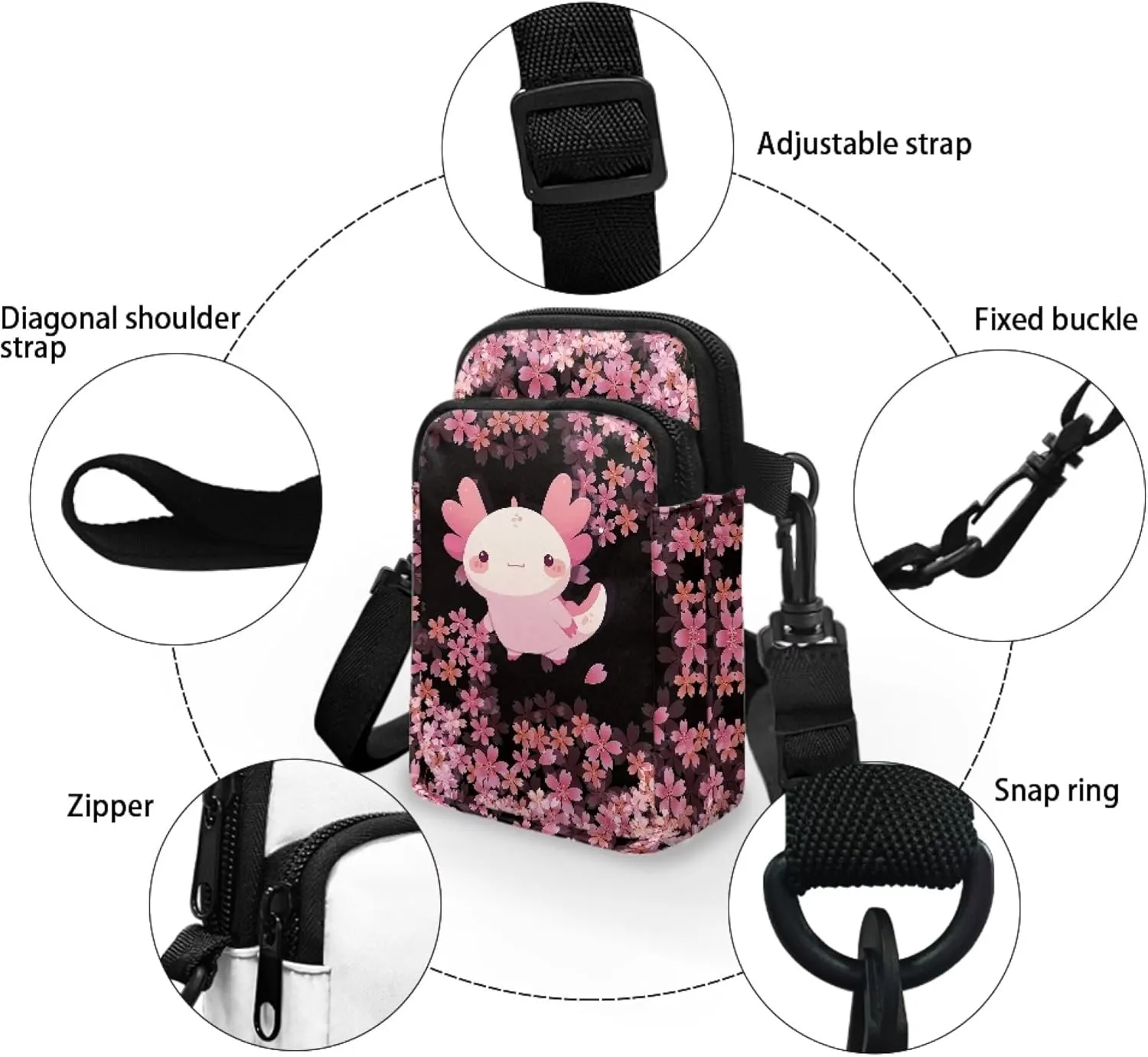 Purses for Women Crossbody Bag Small with Adjustable Strap for Daily Use