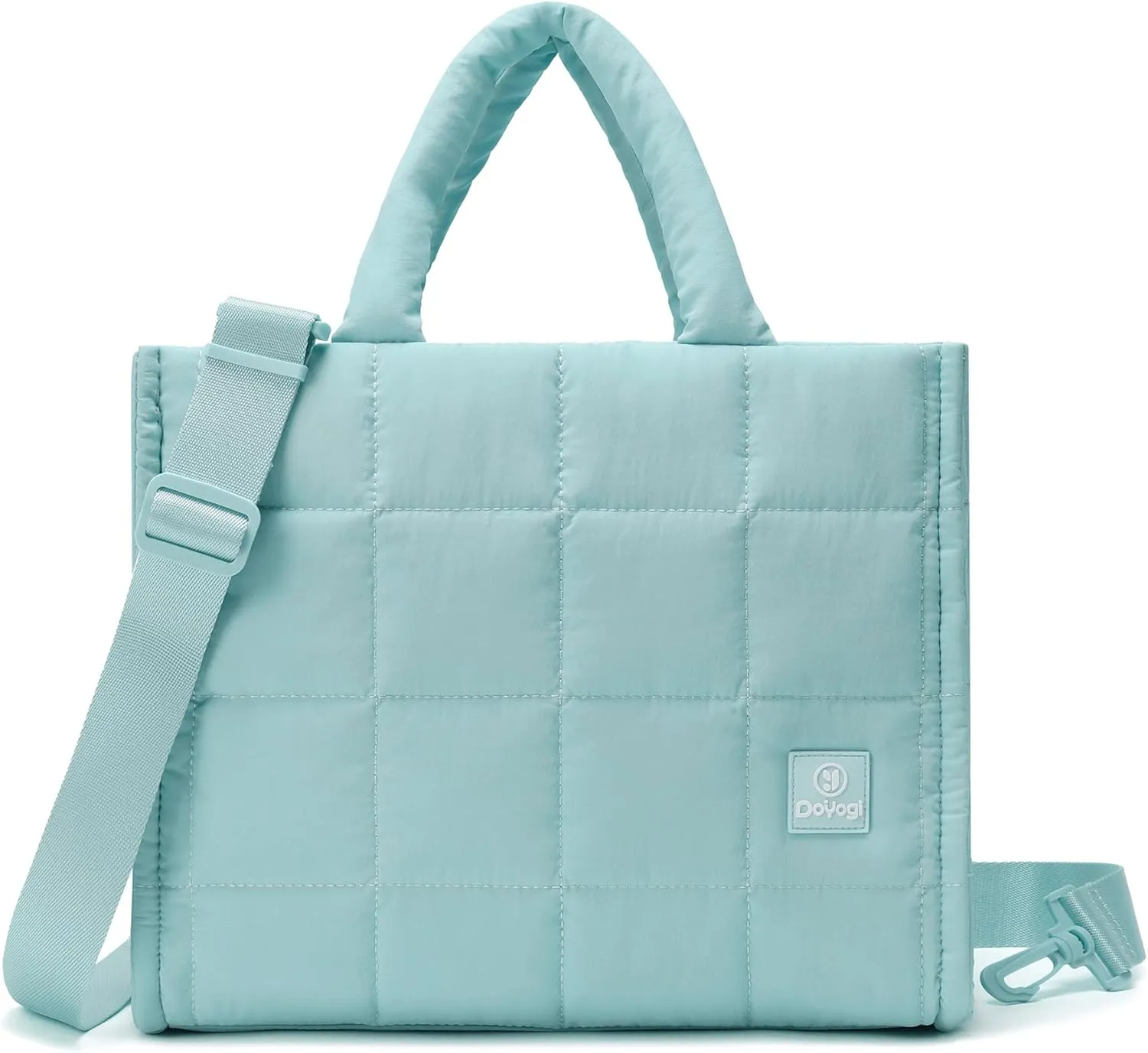 Quilted Crossbody Bags for Women - Small Tote Shoulder Puffer Weekender Overnight Handbag Organizer