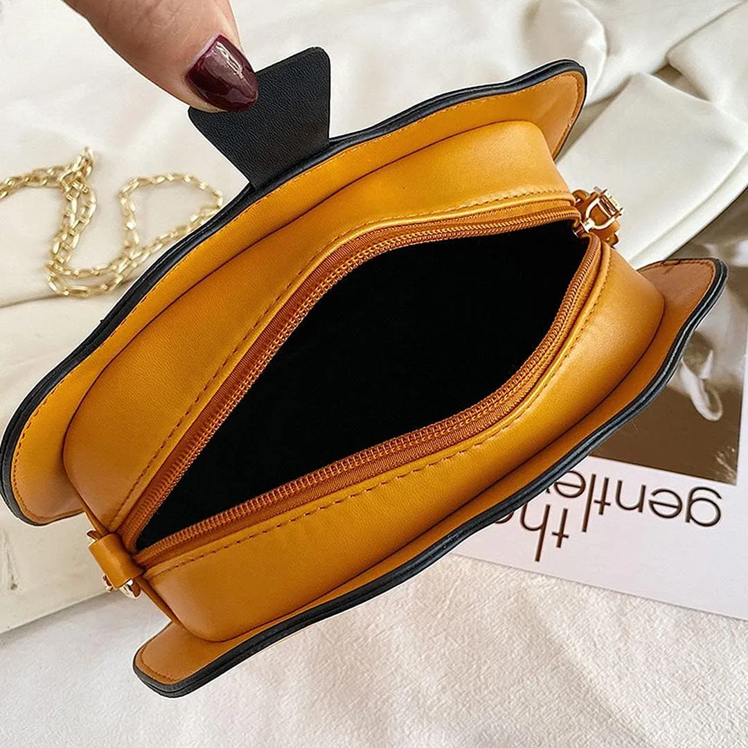 QZUnique Halloween Purses Gothic Novelty Shoulder Bag Pumpkin Coffin Skull Bat Crossbody Bag holiday Party Gift Candy Bag