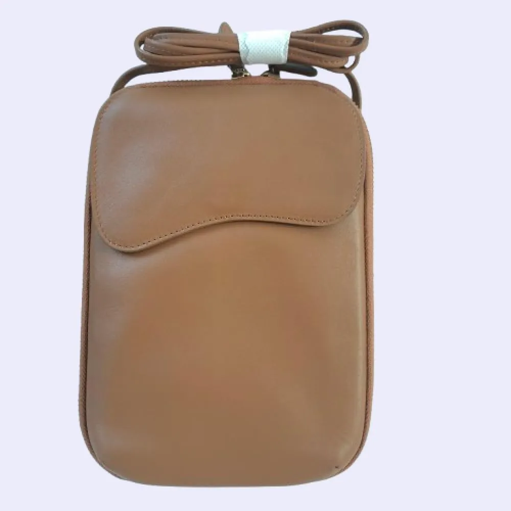 REAL LEATHER CROSSBODY HANDBAG FOR WOMEN,SMALL SIZE PHONE BAGS WITH MAGNETIC LOCK,ZIPPER CLOSURE