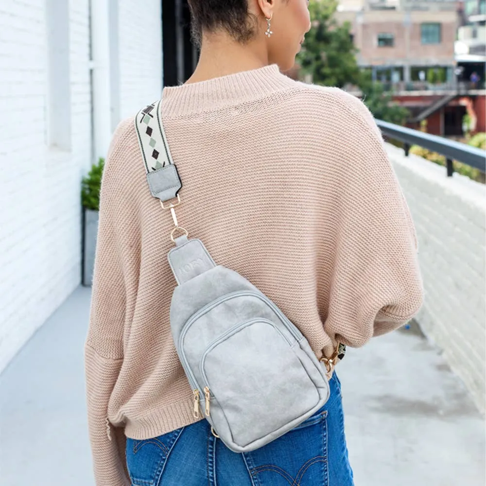Rebeca Crossbody Sling Bag - Cloud