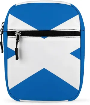 Scotland Flag Casual Crossbody Bags for Women Men Mini Sling Purse Shoulder Messenger Bag