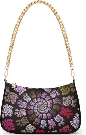 senya Handbags Chain Shoulder Tote Bag Bright Colorful Abstract Satchel Purse Top Handle Crossbody Bags for Women