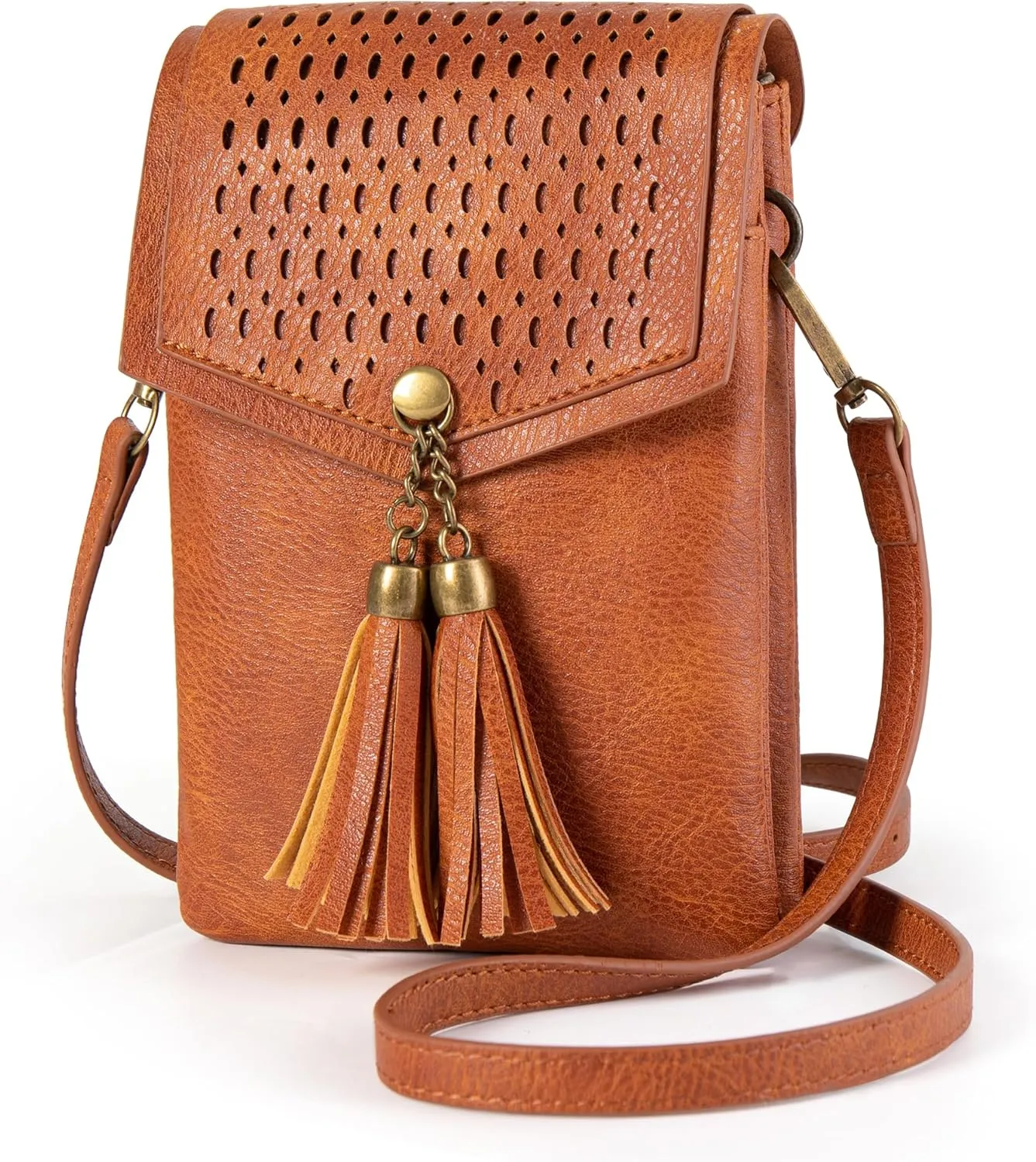 seOSTO Womens Small Crossbody Bag For Woman, Tassel Wallet Purse，Gifts For Teenage Girls
