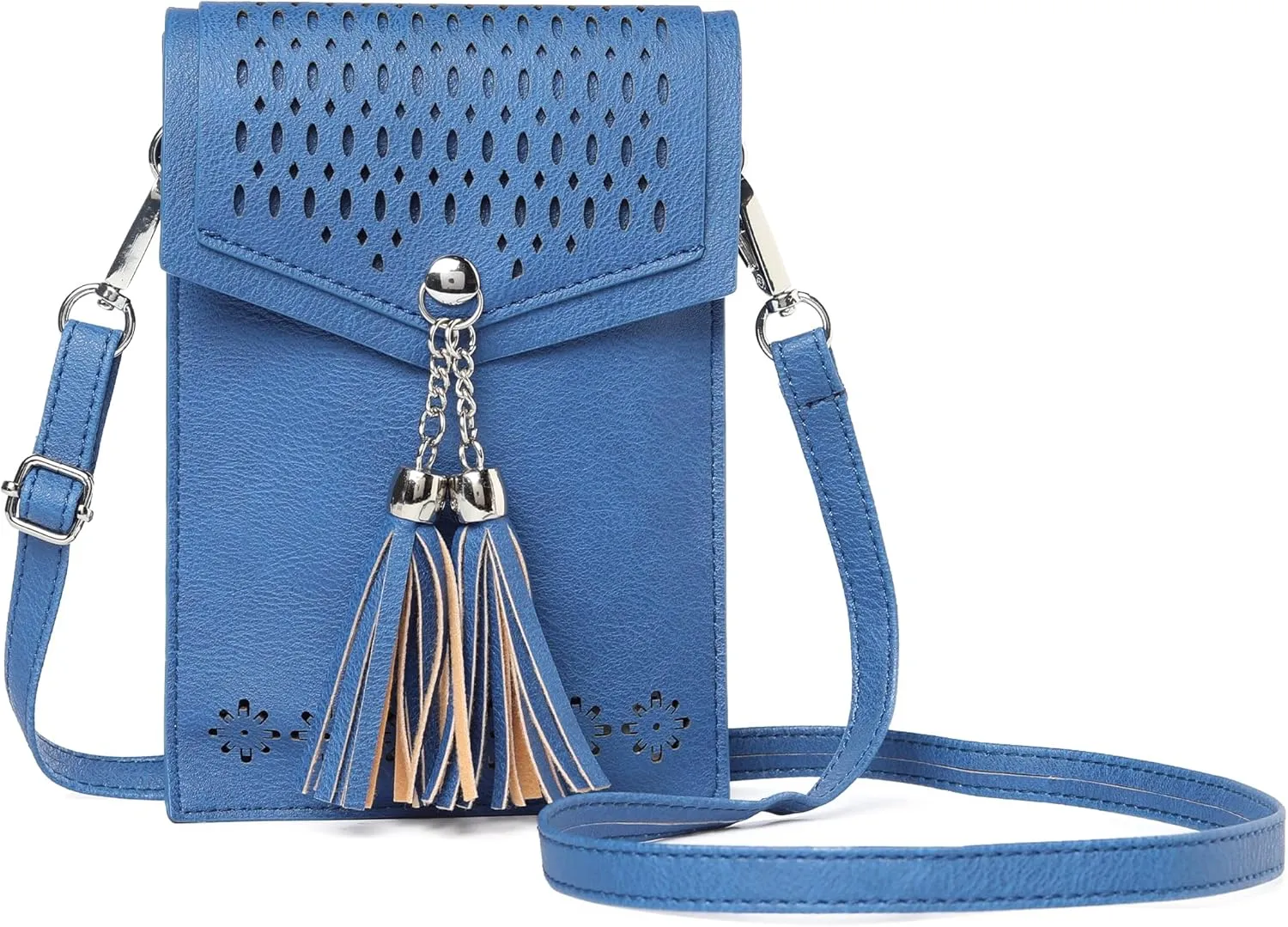 seOSTO Womens Small Crossbody Bag For Woman, Tassel Wallet Purse，Gifts For Teenage Girls