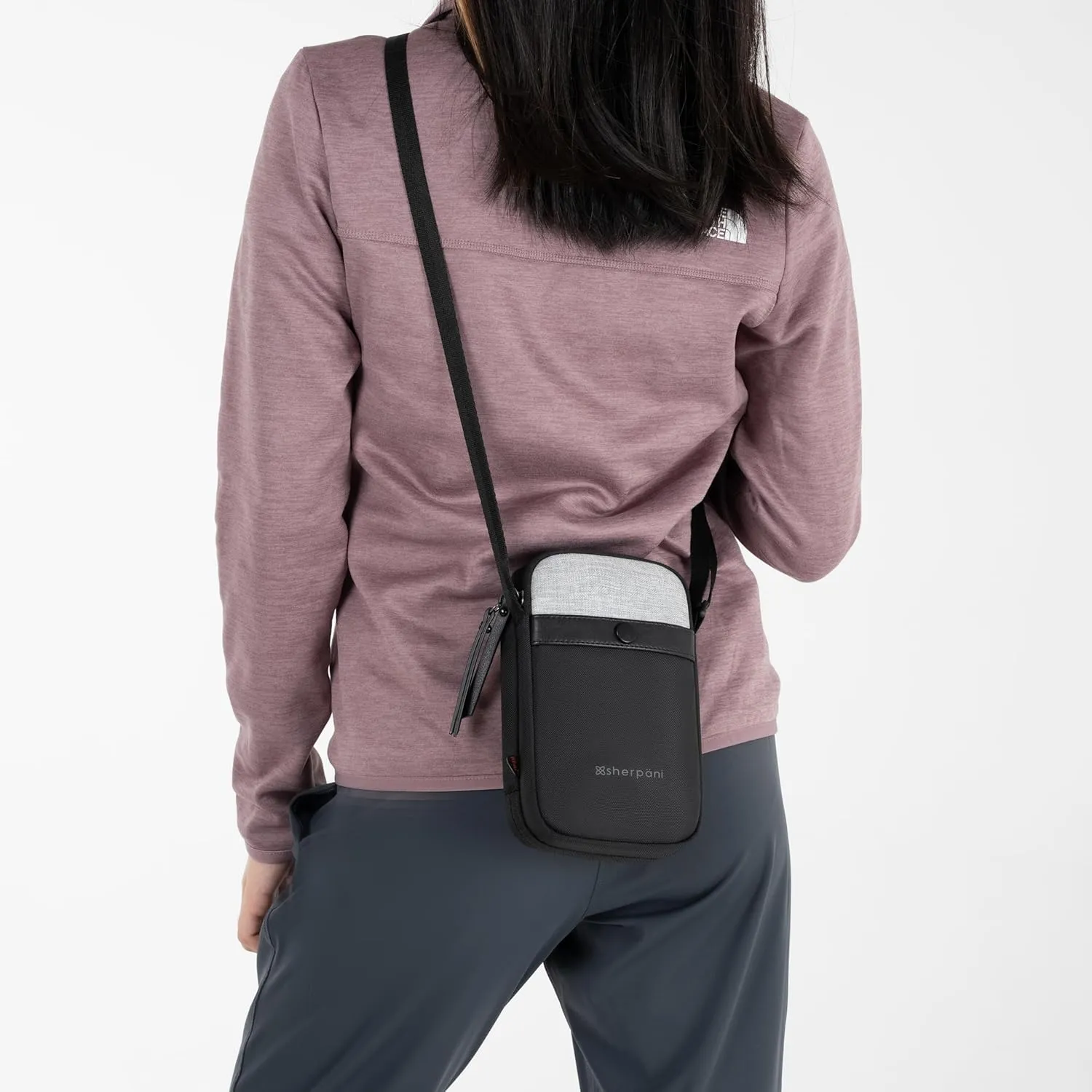 Sherpani Simplicity, Anti Theft Crossbody Wallet, Travel Shoulder Bag, Small Purse with Card Holder Organizer for Women