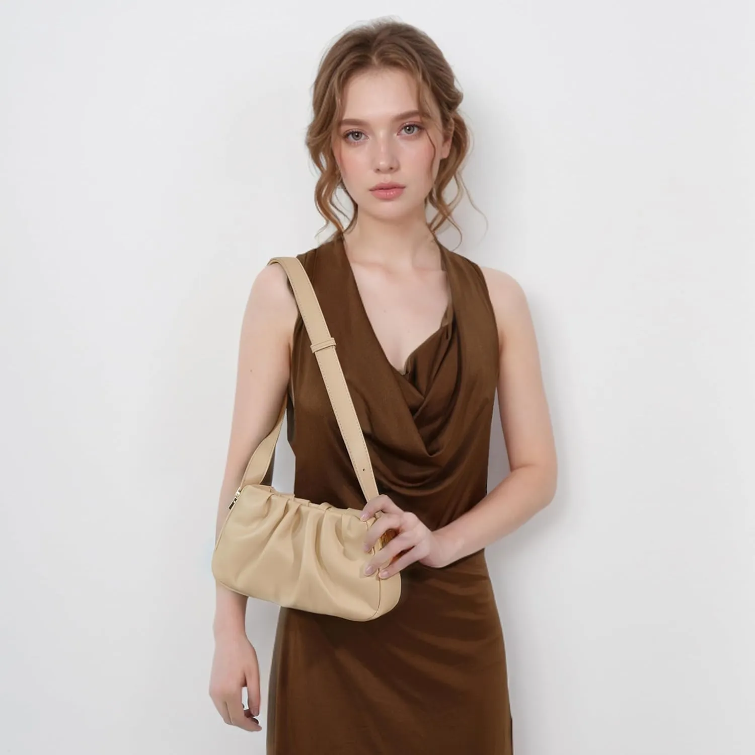Shoulder Bag for Women - Purse PU Leather Bag, Designer Purse Crossbody Handbag for Party Prom Wedding