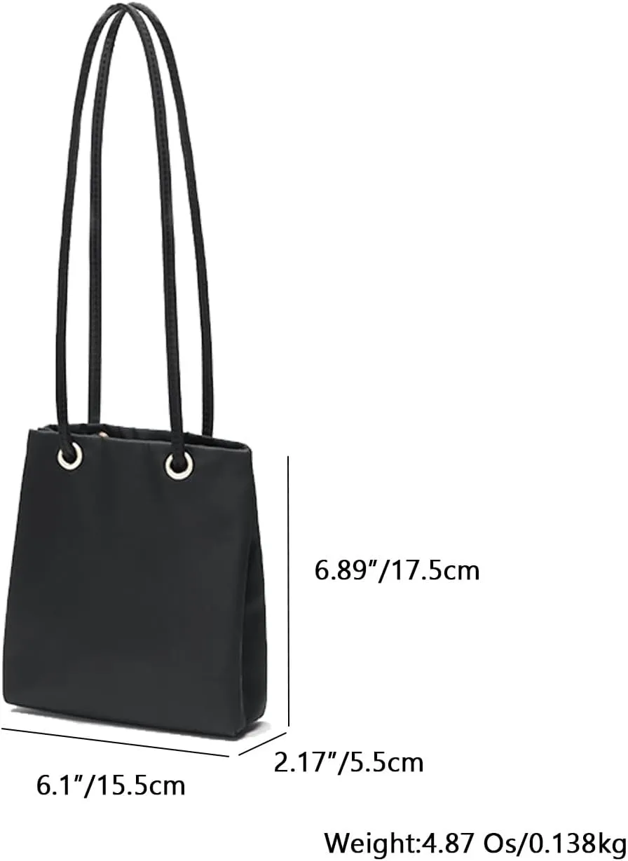 Shoulder Bag - Small Crossbody Bag with Magnetic Buckle Fastening - Lightweight and Compact