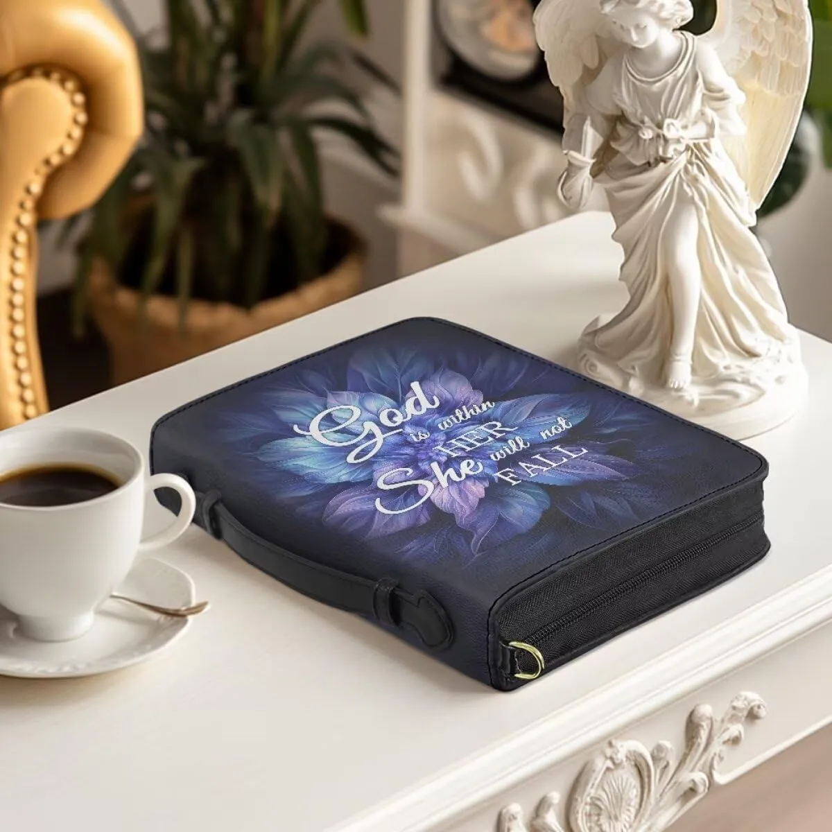 Shoulder Strap Bag Bible Bag for Women Bible Cover Bible Case with Handle Zipper Christmas Gift for Mother