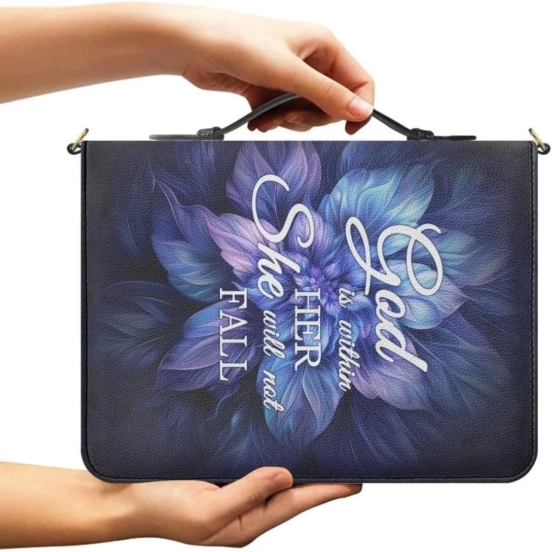 Shoulder Strap Bag Bible Bag for Women Bible Cover Bible Case with Handle Zipper Christmas Gift for Mother