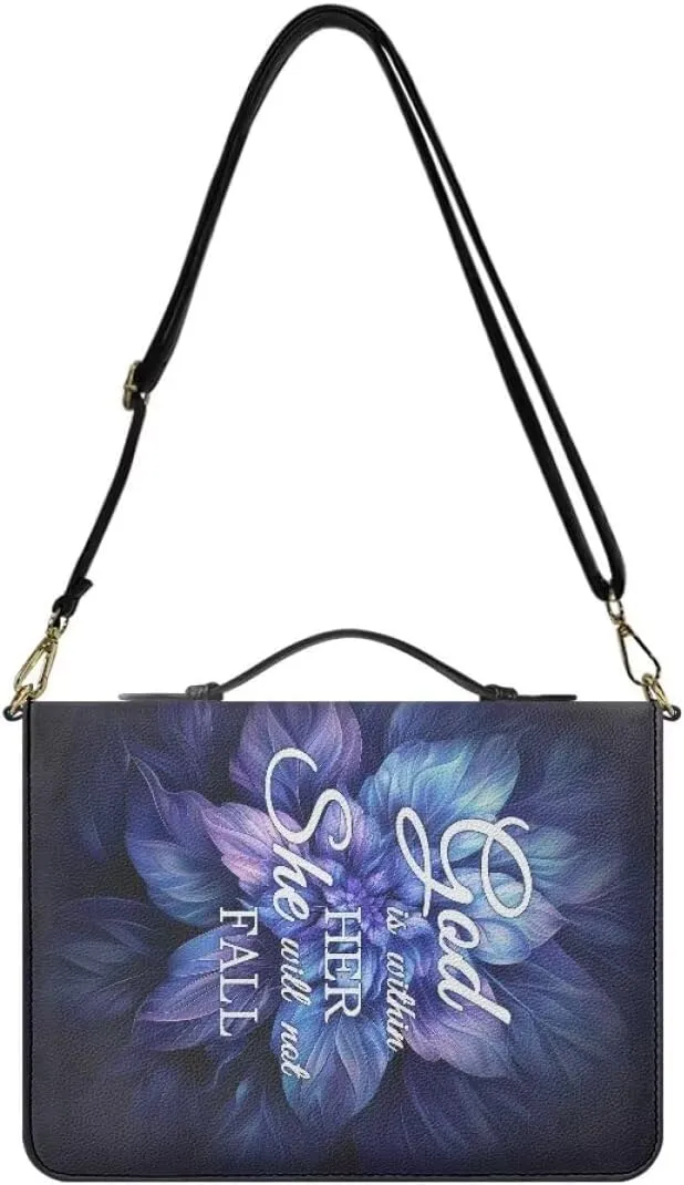 Shoulder Strap Bag Bible Bag for Women Bible Cover Bible Case with Handle Zipper Christmas Gift for Mother