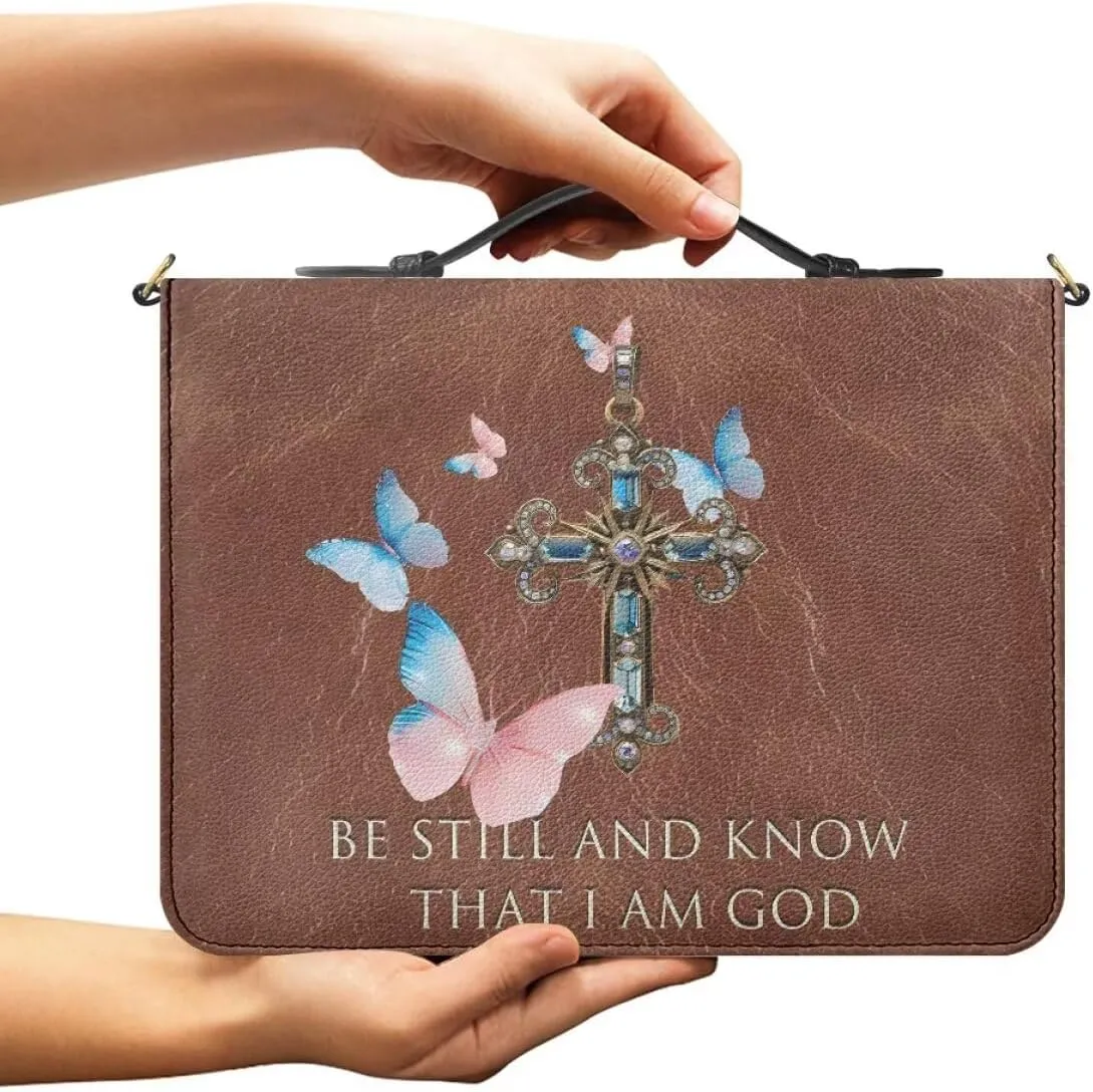 Shoulder Strap Bag Bible Bag for Women Bible Cover Bible Case with Handle Zipper Christmas Gift for Mother