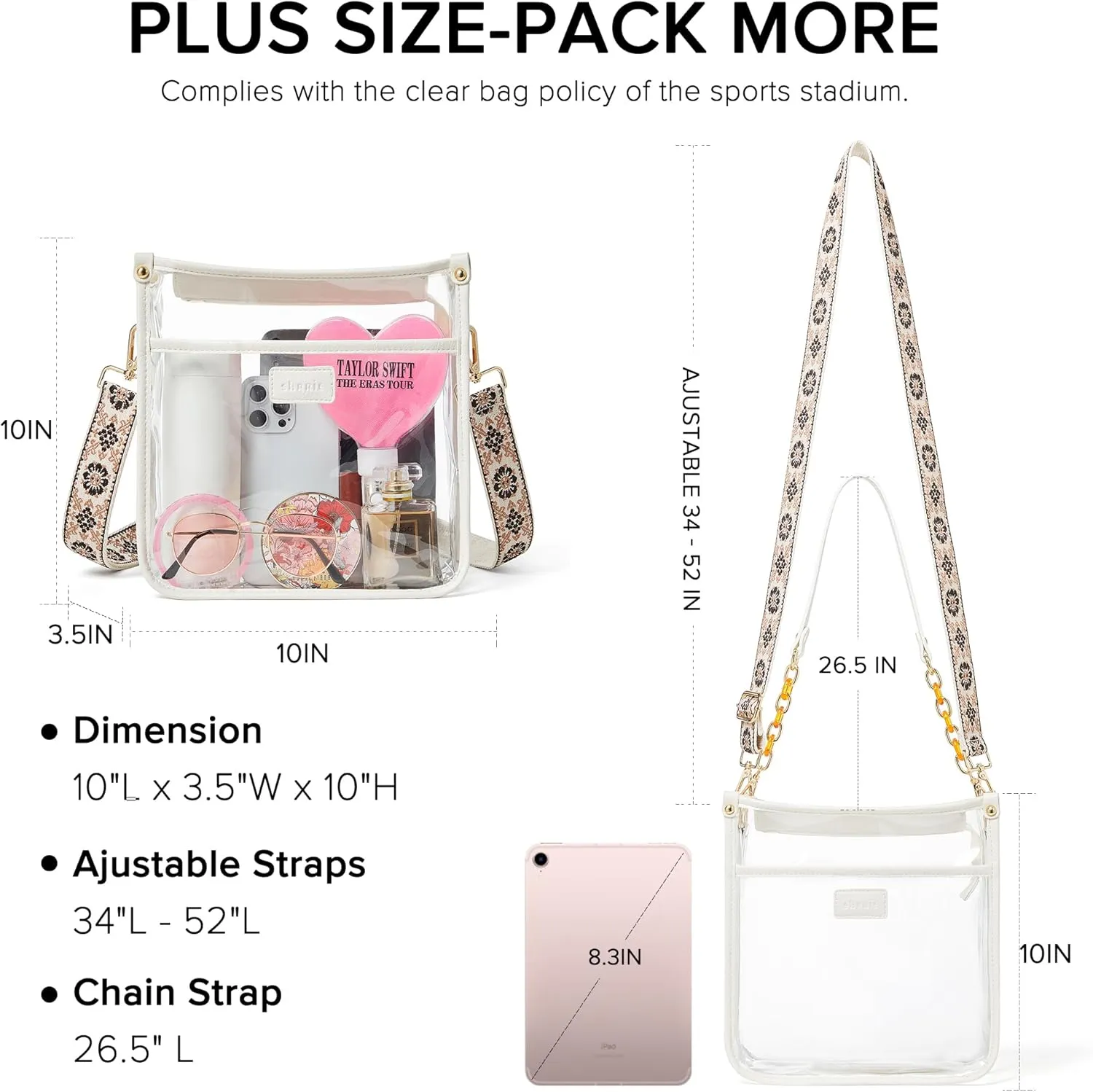 Shrrie Crossbody Bags for Women Trendy Vegan Leather Purses Hobo Handbags Shoulder Bag with Detachable Strap for Traveling