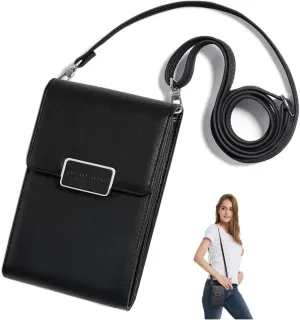 SINIANL Crossbody Bag Handbag Clutch Mini Cell Phone Pocket Pouch Purse Wallet Credit Card Holder for Girls Women