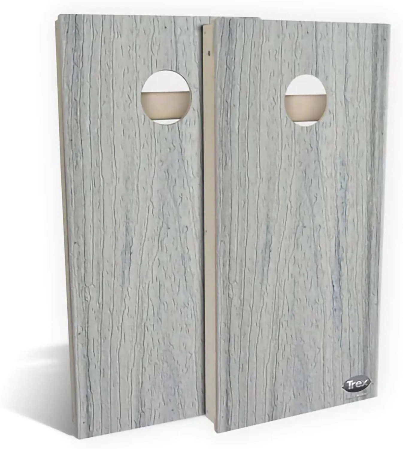 Skip's Garage Trex Foggy Wharf All-Weather Cornhole Set - 100% Weatherproof CVC Composite Cornhole Boards