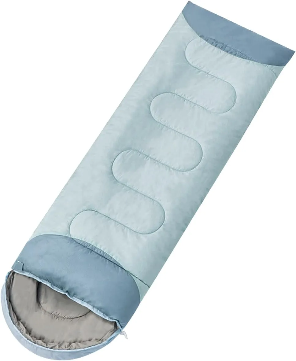 Sleeping Bag for Adults Backpacking Camping Hiking Detachable Washable Liner Cotton Single Camping Sleeping Bag 4 Seasons Cold Warm Weather Winter Fall Spring Summer Indoor Outdoor Use