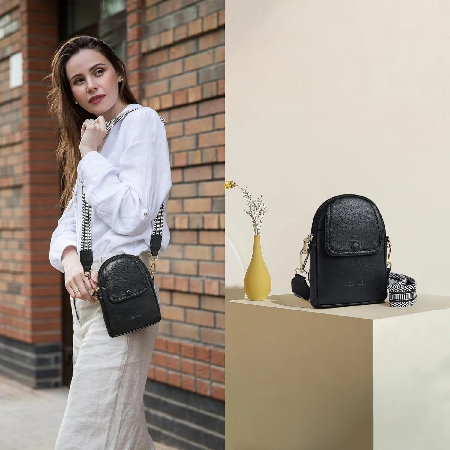 Sling Bag for Women - Crossbody & Fanny Pack for Shopping Travel