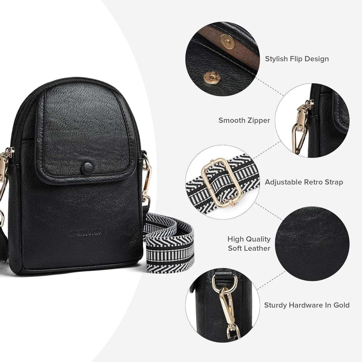 Sling Bag for Women - Crossbody & Fanny Pack for Shopping Travel