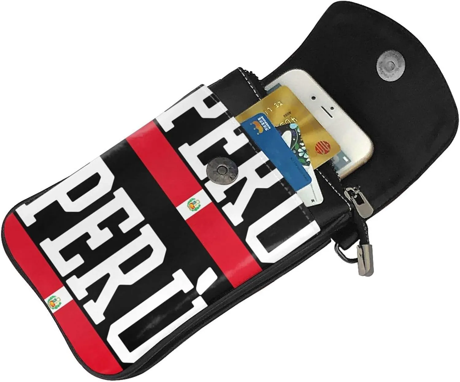 Small Cell Phone Purse Pu Leather Crossbody Cell Phone Bag Women Handbags With Shoulder Strap Holder Wallet Phones