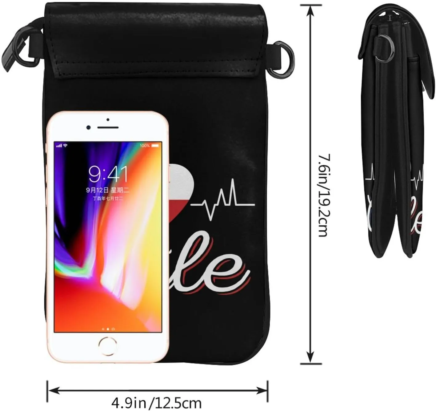Small Cell Phone Purse Pu Leather Crossbody Cell Phone Bag Women Handbags With Shoulder Strap Holder Wallet Phones