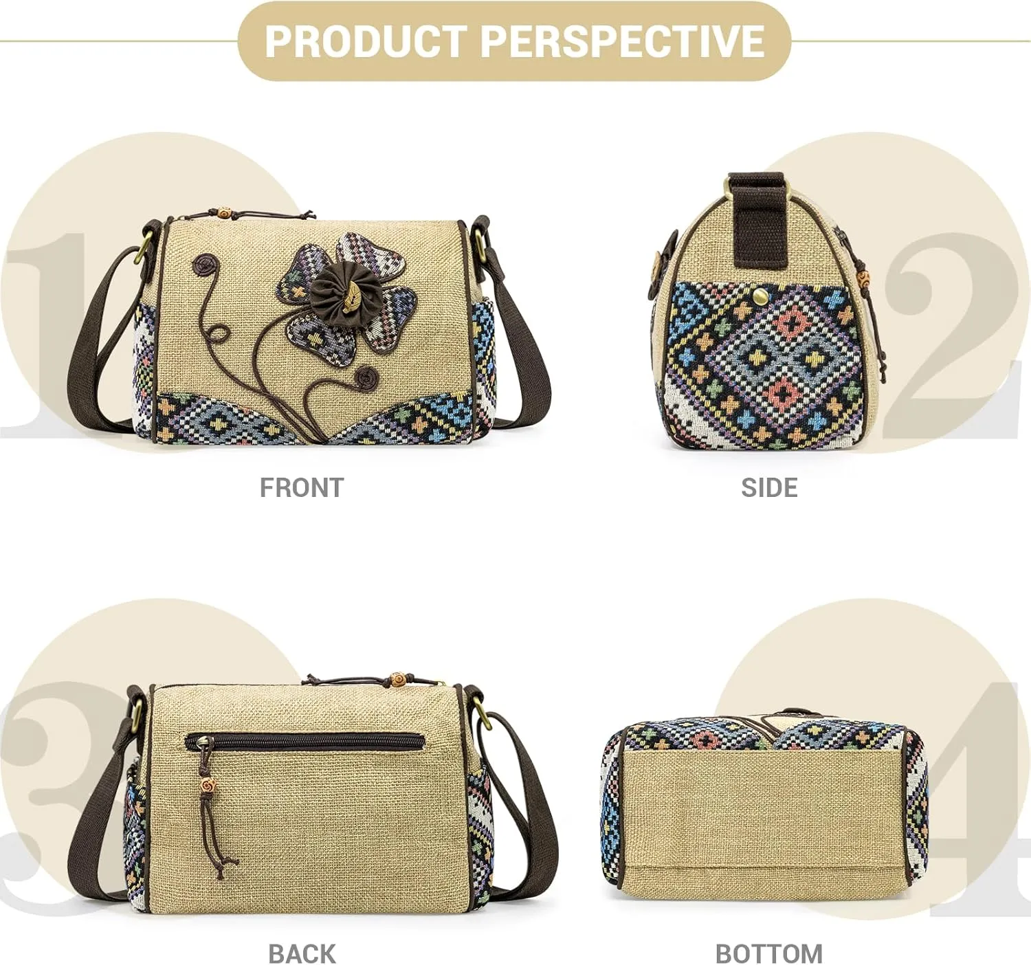 Small Crossbody Bags for Women, Trendy Hand-Woven Shoulder Bag, Womens Crossbody Purses