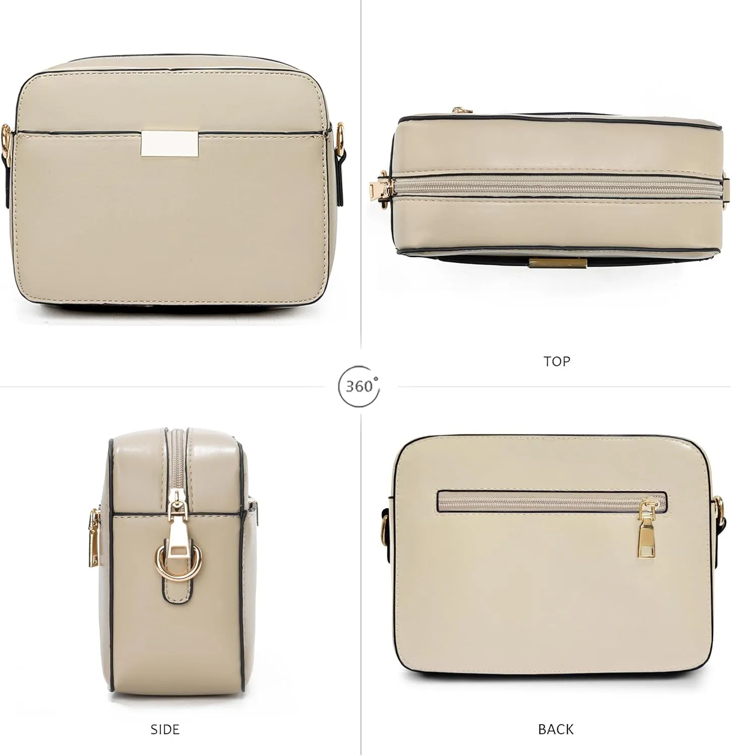 Small Crossbody Bags for Women Vegan Leather Purses Women's Shoulder Handbags Wallet Satchel Cross Body Purse