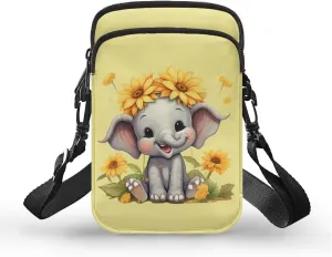 Small Crossbody Purse for Adults Kids Sling Flight Bag