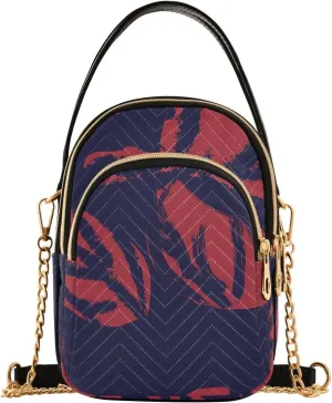 Small Phone Purse Crossbody Cell Phone Purse Phone Wallet Bag with Zipper Pockets Shoulder Strap Handle for Women Daisy